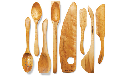 Cooking spoon Canadian maple